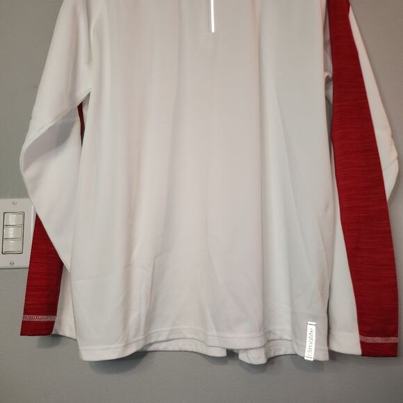 NWT Men's Adidas Nebraska Cornhuskers 1/4 Zip Pullover Jacket Large - Picture 7 of 14